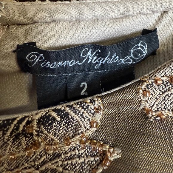 Pisarro Nights Elegant Floral Lace Dress - Picture 4 of 7